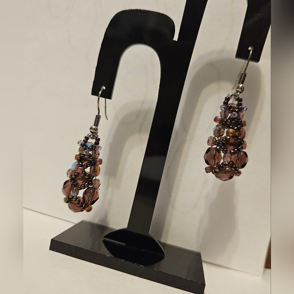 Handmade Beaded Earring - Picture 3 of 3